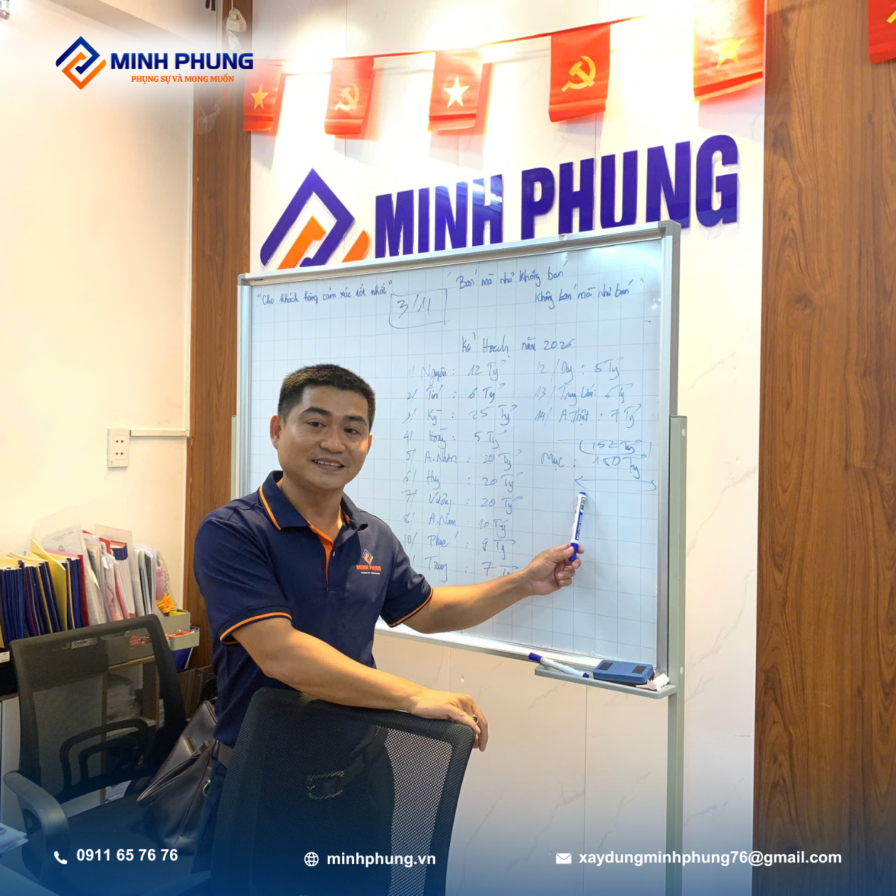 CÔNG TY TNHH THIẾT KẾ XÂY DỰNG MINH PHỤNG