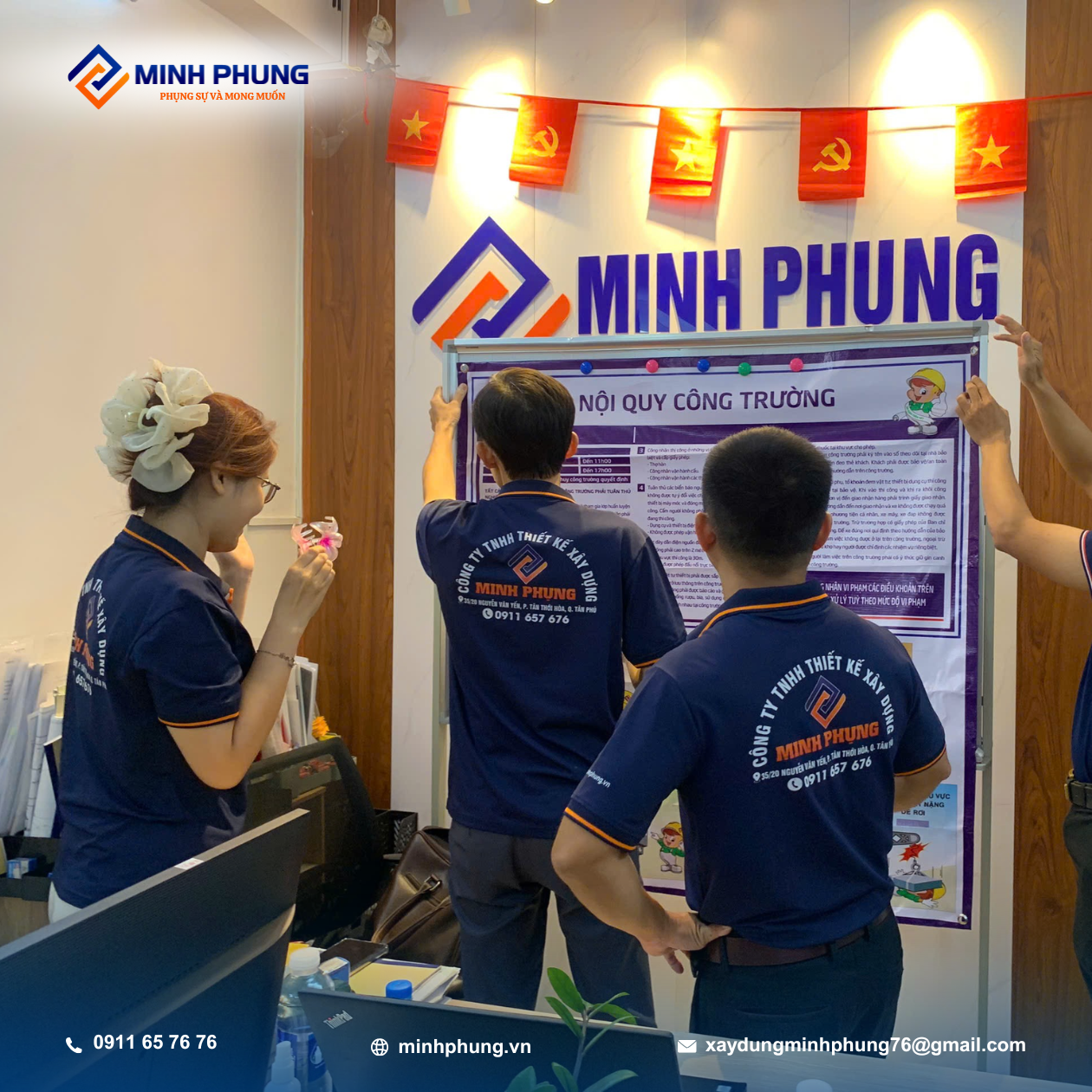 CÔNG TY TNHH THIẾT KẾ XÂY DỰNG MINH PHỤNG