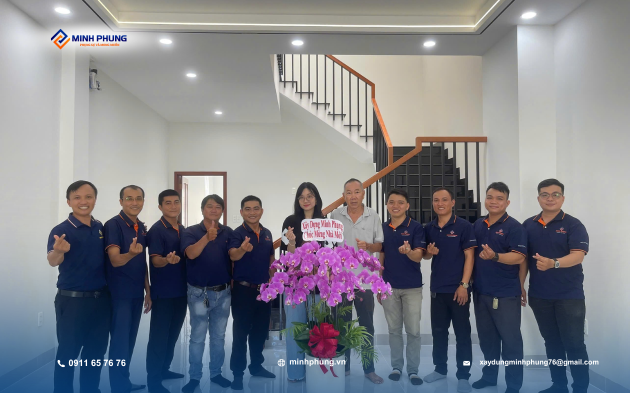 Công ty Minh Phụng với đội ngũ kĩ sư, kiến trúc sư dày dặn kinh nghiệm