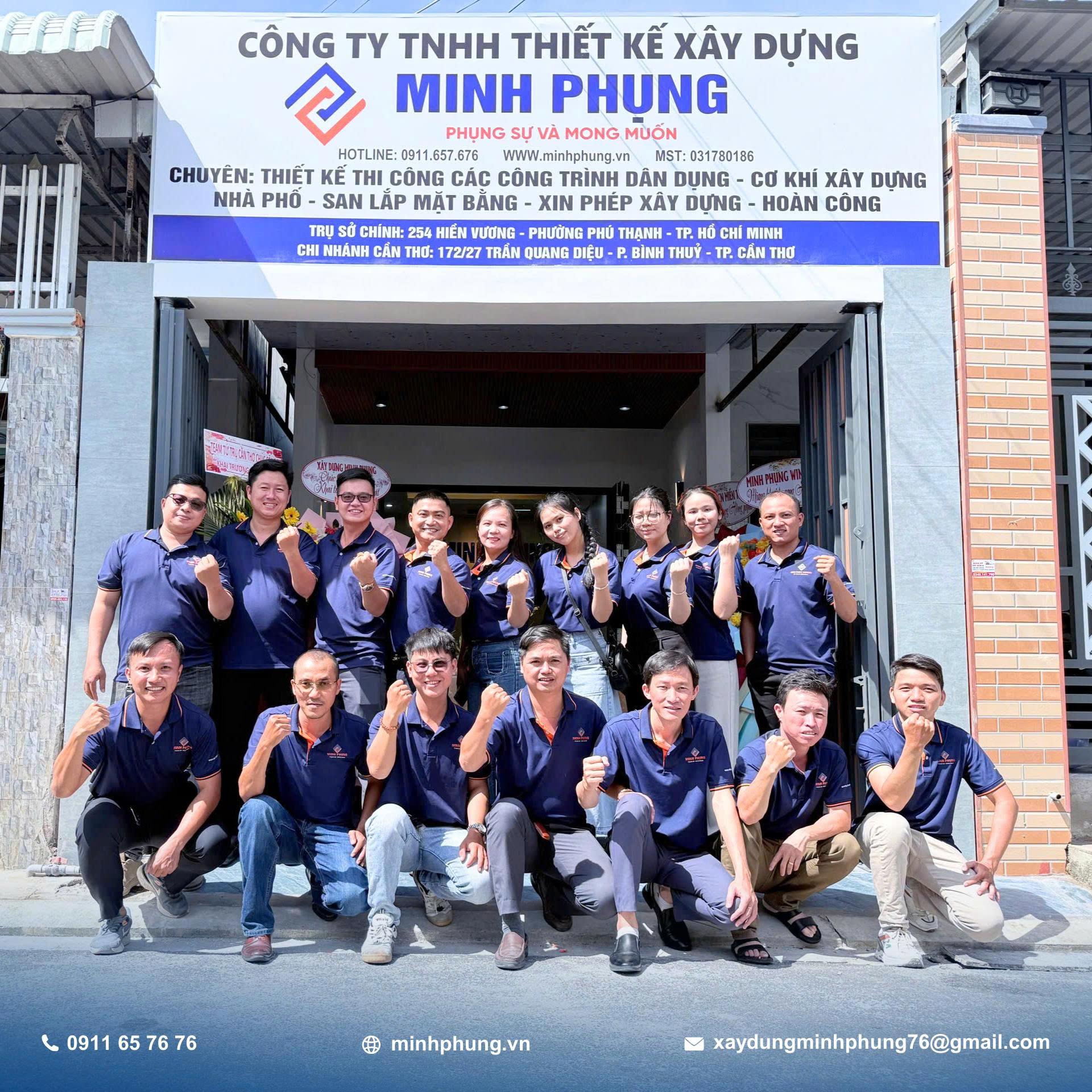 CÔNG TY TNHH THIẾT KẾ XÂY DỰNG MINH PHỤNG