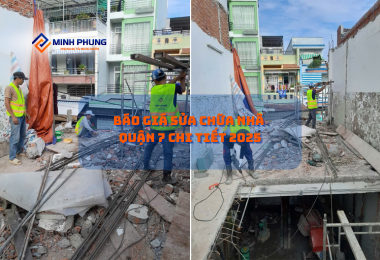 BÁO GIÁ SỬA NHÀ QUẬN 7 MỚI NHẤT 2025