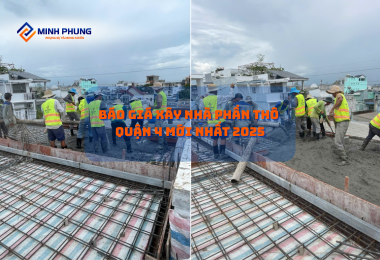 BÁO GIÁ THI CÔNG NHÀ PHẦN THÔ QUẬN 4 MỚI NHẤT TỪ MINH PHỤNG – CHẮP CÁNH ƯỚC MƠ AN CƯ
