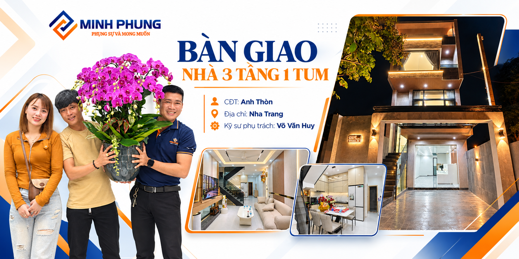 Bàn Giao Nhà Anh Thòn Nam Nha Trang 5x12,5m | Minh Phụng