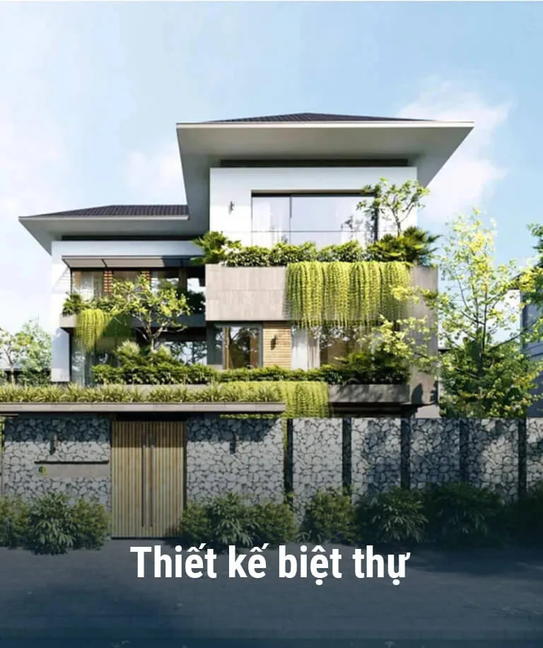 Mẫu thiết kế biệt thự
