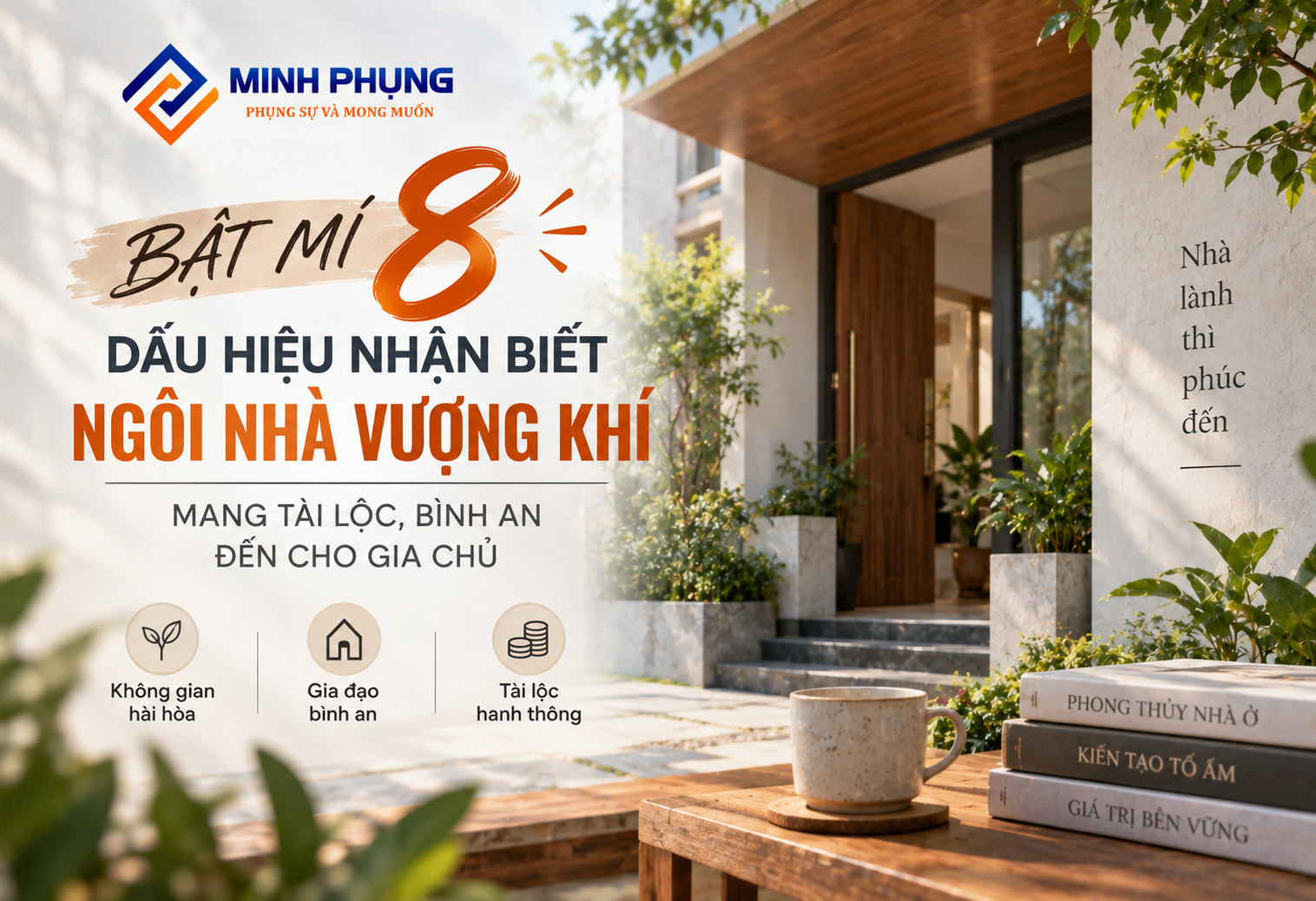 BẬT MÍ 8 DẤU HIỆU NHẬN BIẾT NGÔI NHÀ VƯỢNG KHÍ
