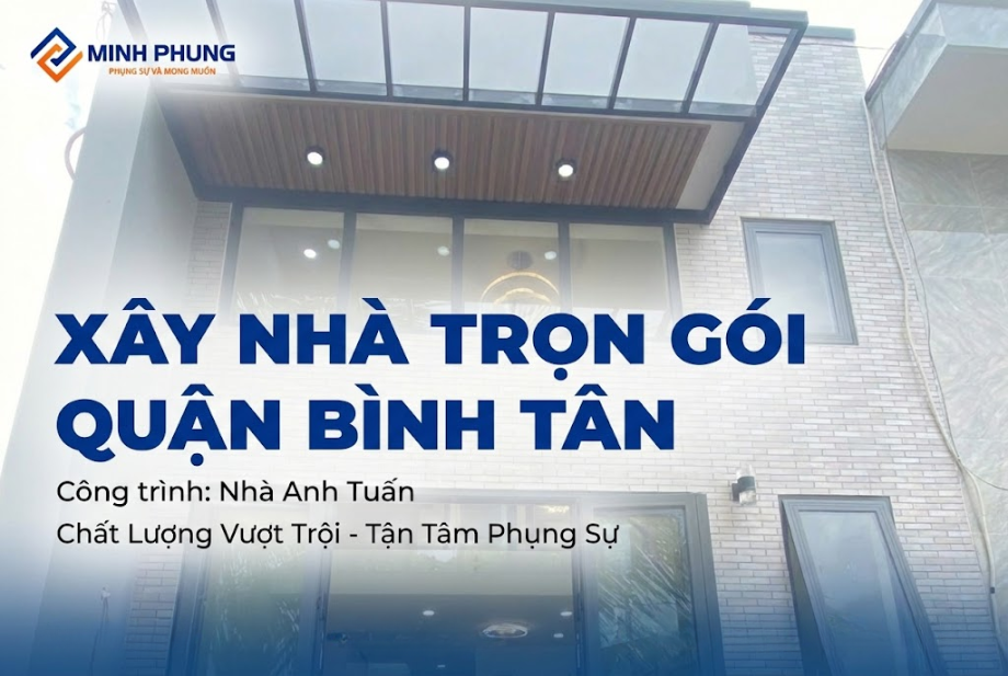 XÂY MỚI NHÀ ANH TUẤN BÌNH TÂN – NHÀ CẤP 4 GÁC LỬNG SÂN THƯỢNG ĐÃ BÀN GIAO