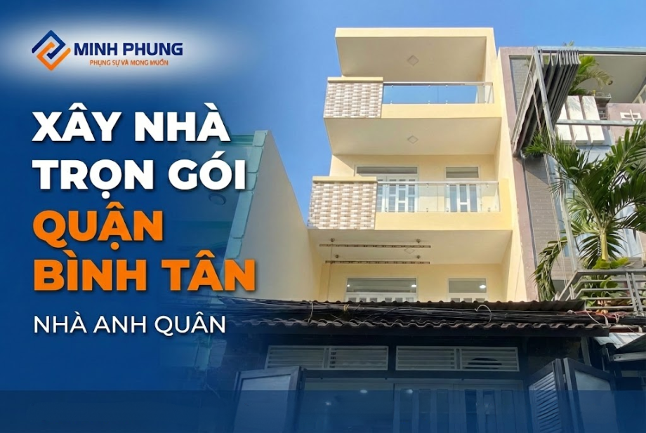 XÂY MỚI NHÀ ANH QUÂN BÌNH TÂN – NHÀ 1 TRỆT 2 LẦU 1 TUM SÂN THƯỢNG ĐẸP 2026
