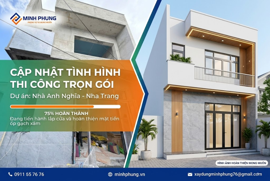 Cập Nhật Nhà Anh Nghĩa Nha Trang | Báo Giá Xây Nhà Khánh Hòa 2026