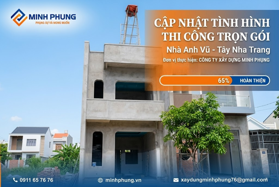 Cập Nhật Nhà Anh Vũ Tây Nha Trang | Báo Giá Xây Nhà Khánh Hòa 2026
