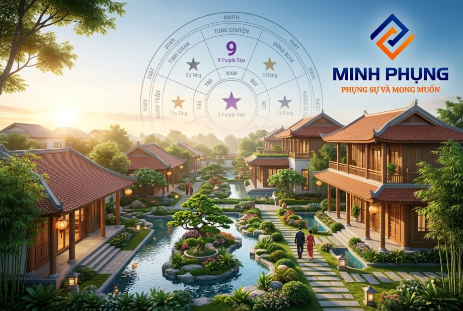 Kích thước nhà ở theo phong thủy 2026 chuẩn đẹp | Xây dựng Minh Phụng