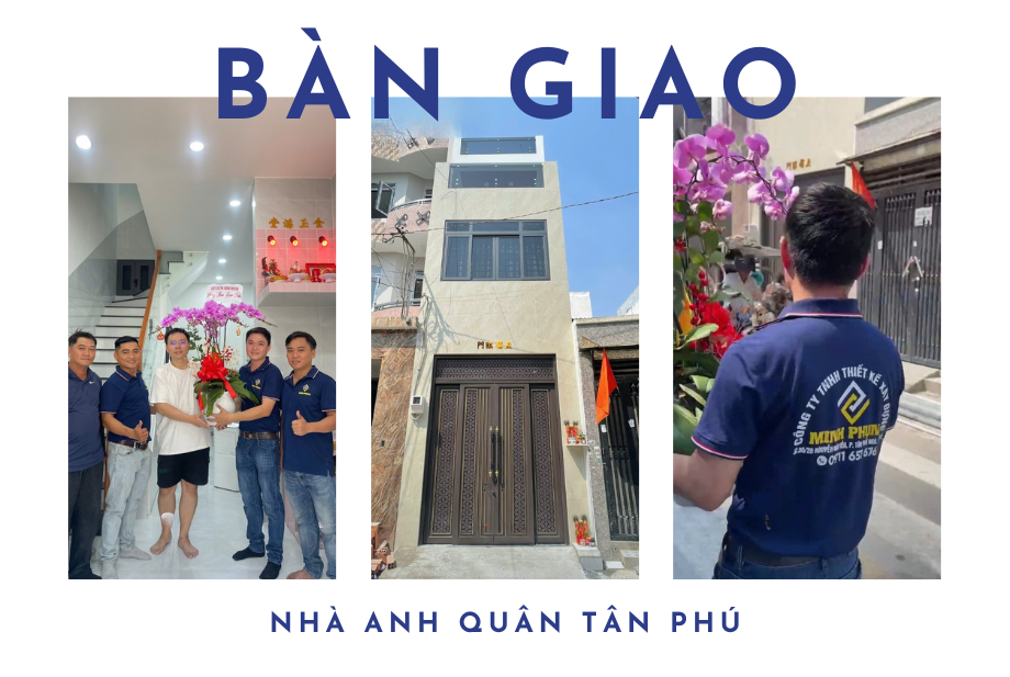 (Đã hoàn thành) Bàn giao nhà phố Tân Phú – Xây nhà trọn gói 2026 | Minh Phụng