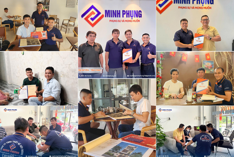 Minh Phụng ký 5 hợp đồng cận Tết | Báo giá xây nhà trọn gói 2026