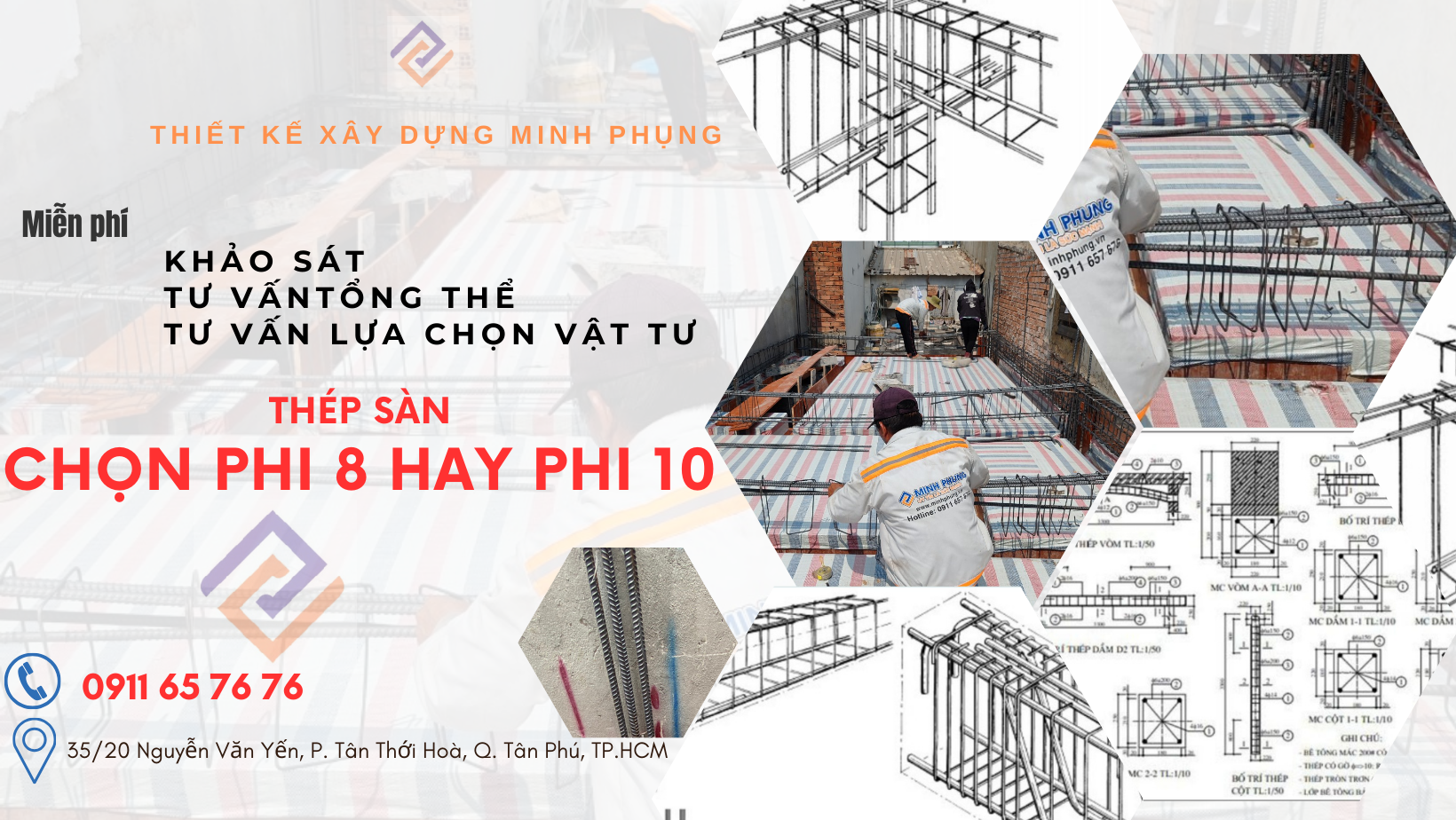 Thép sàn nhà PHI 8 & 10 nên chọn loại nào