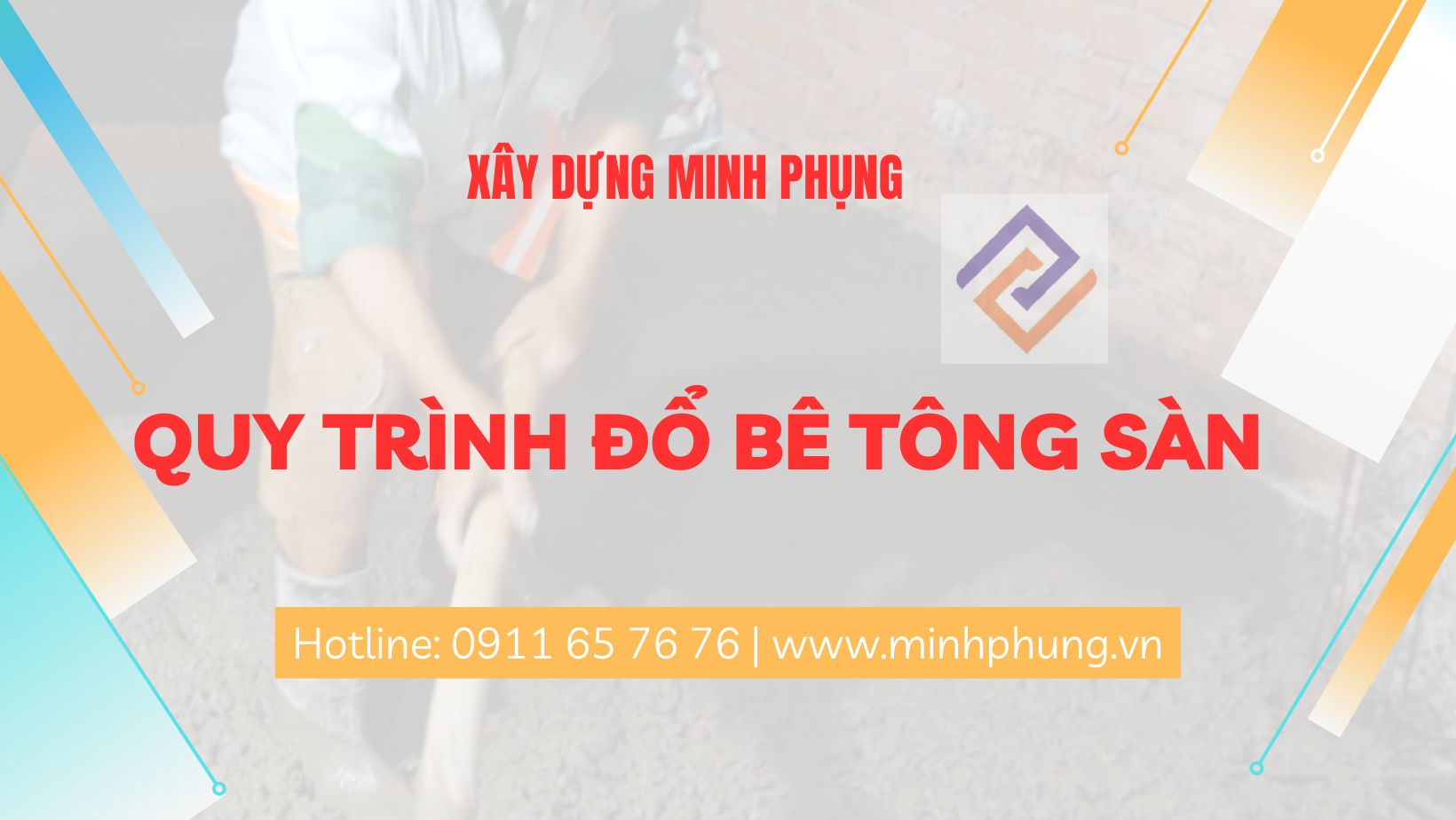 Quy trình đổ bê tông sàn đảm bảo kỹ thuật