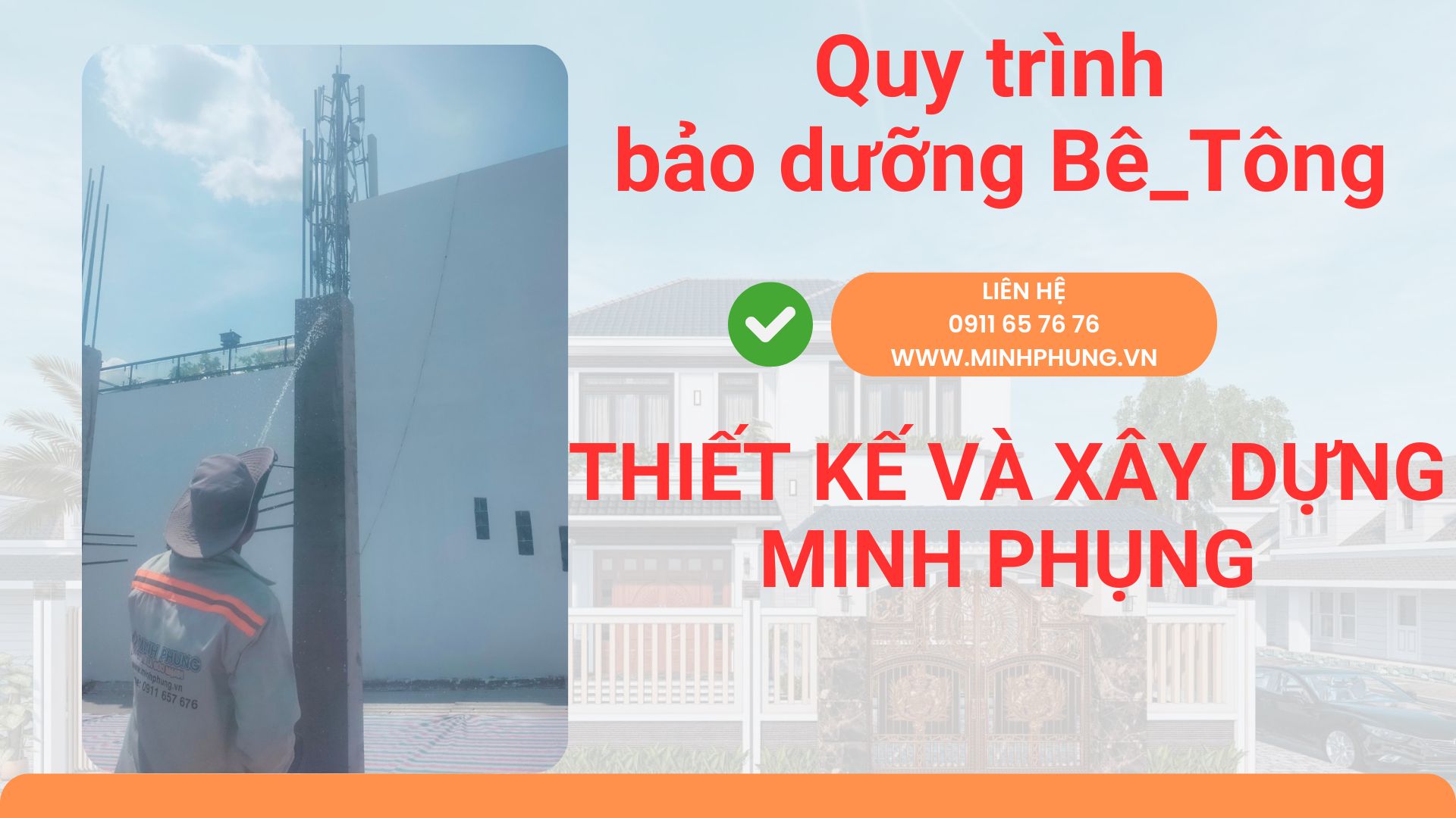 TẦM QUAN TRỌNG CỦA VIỆC BẢO DƯỠNG BÊ TÔNG
